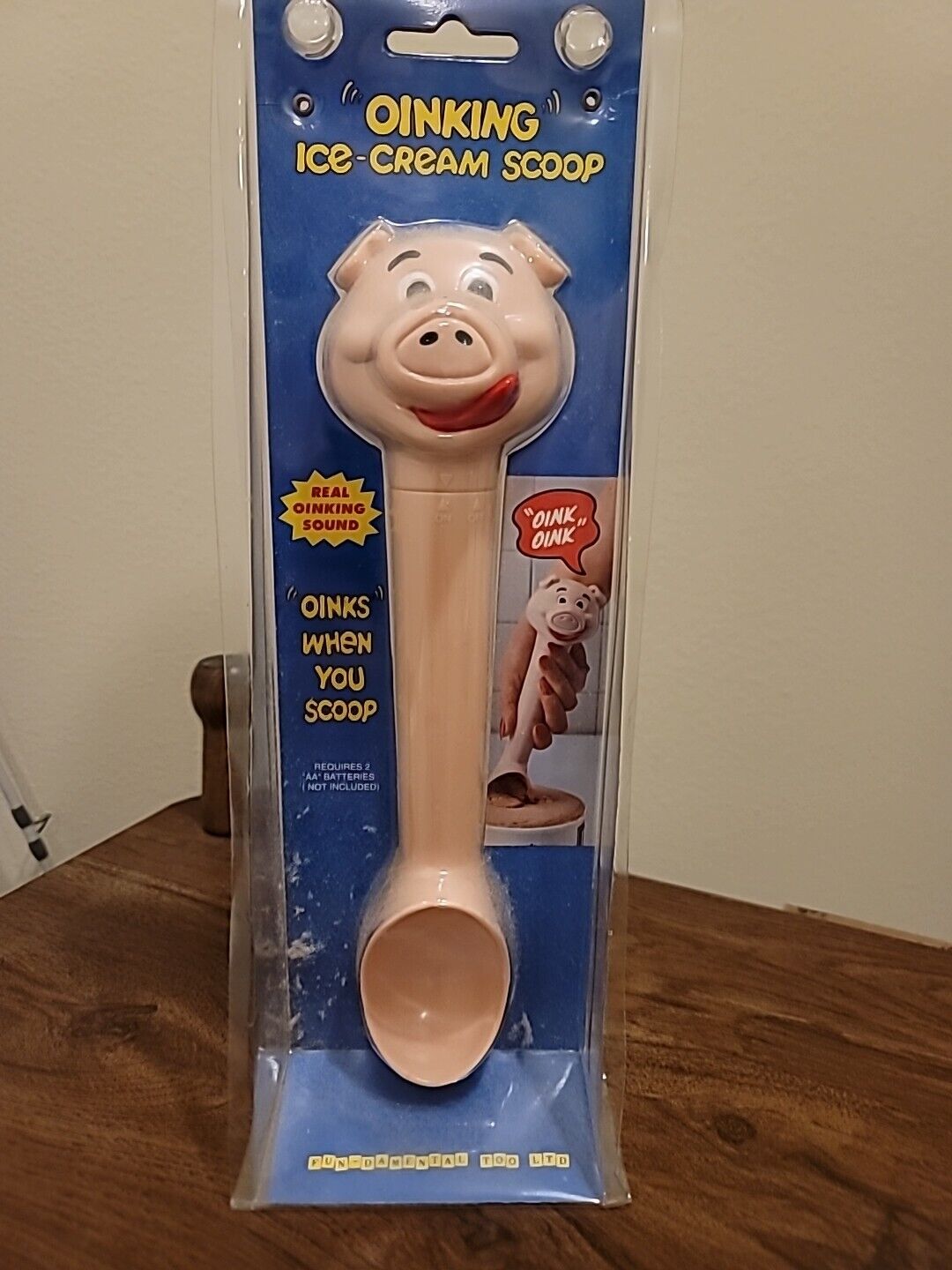 Rare Vintage Oinking Pig Ice Cream Scooper By Fun-Damental Too Ltd NEW OLD