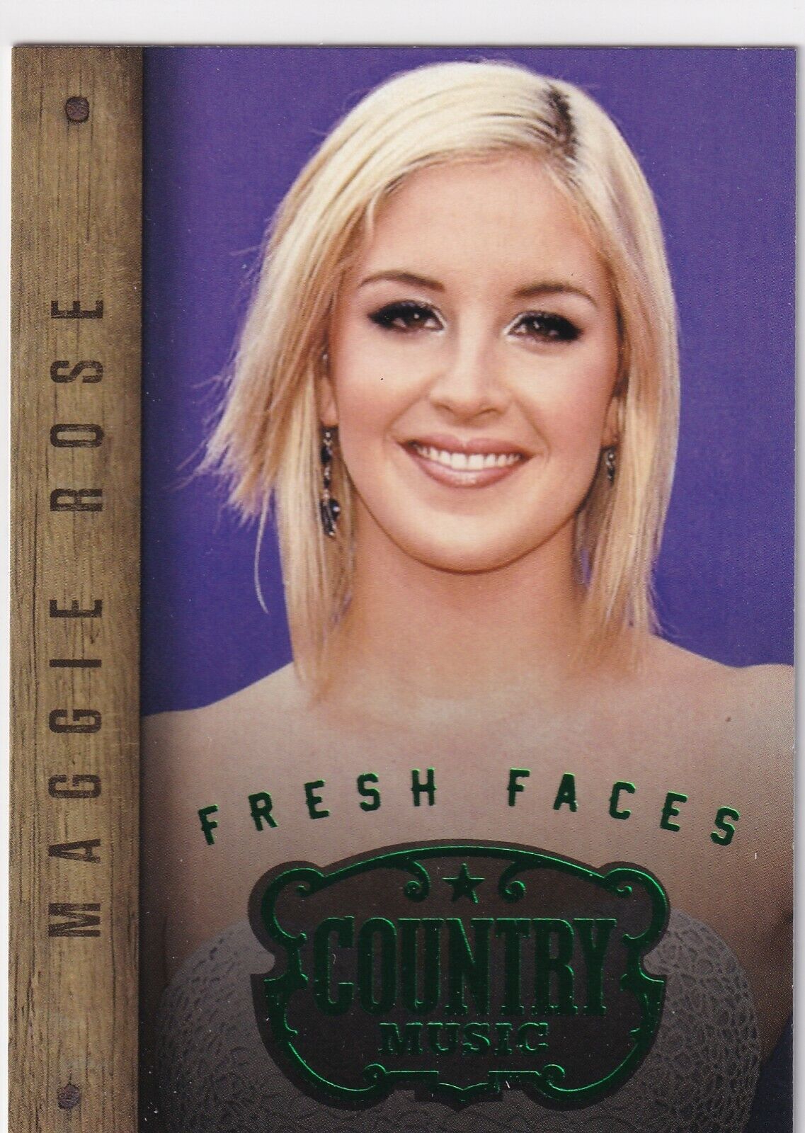 Maggie Rose 2014 Panini Country Fresh Faces Retail Exclusive Emerald Green #9