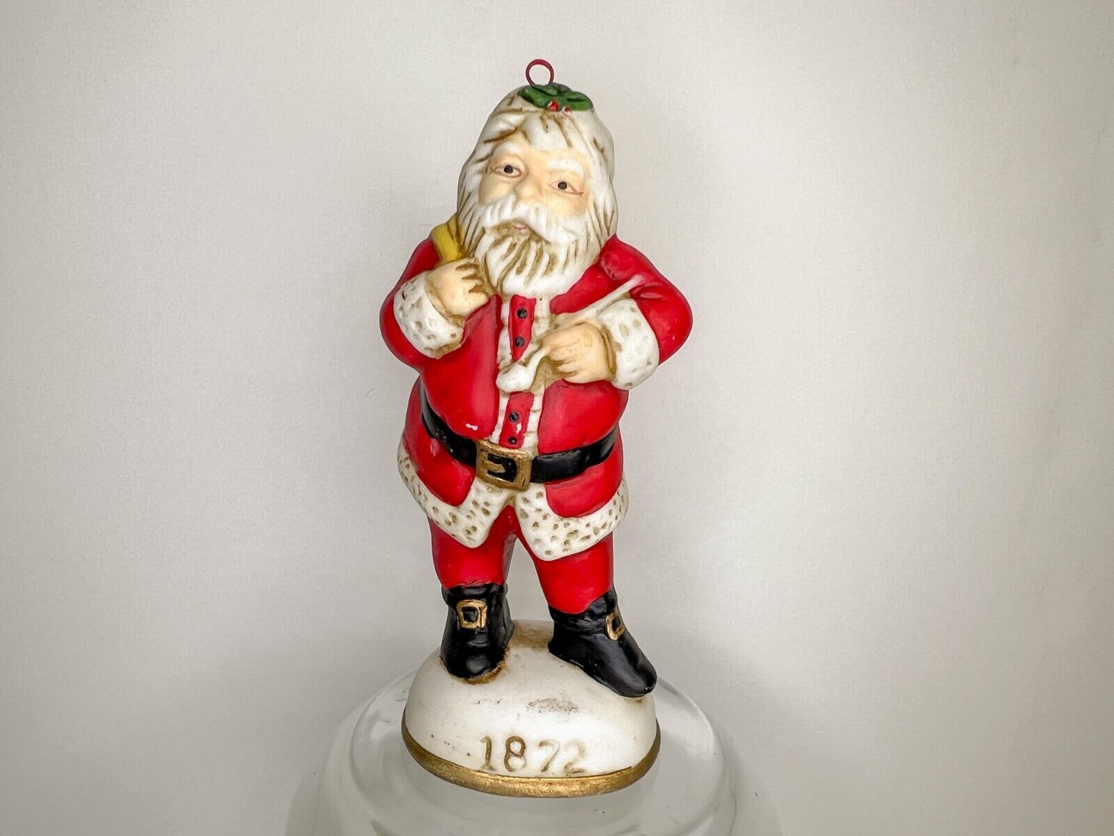 Santa Claus 1872 Ceramic Ornament Santa Christmas 