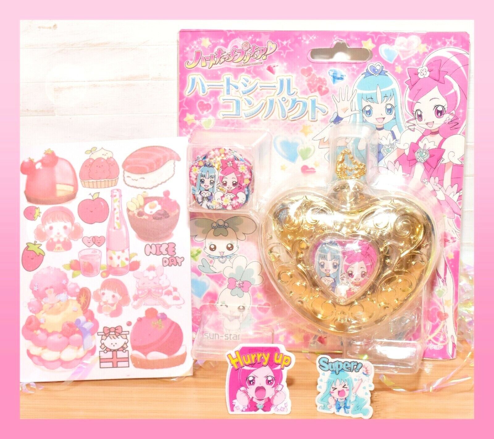 Heartcatch Precure Pretty Cure Heart Seal Compact Pact Sun-Star Banpresto