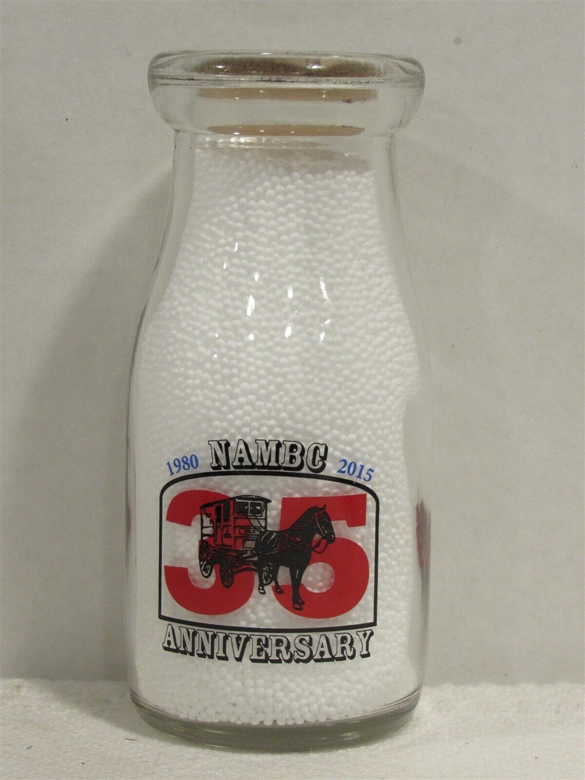 TRPHP Milk Bottle NAMBC 1980 to 2015 35th Anniversary Commemorative Bottle PA