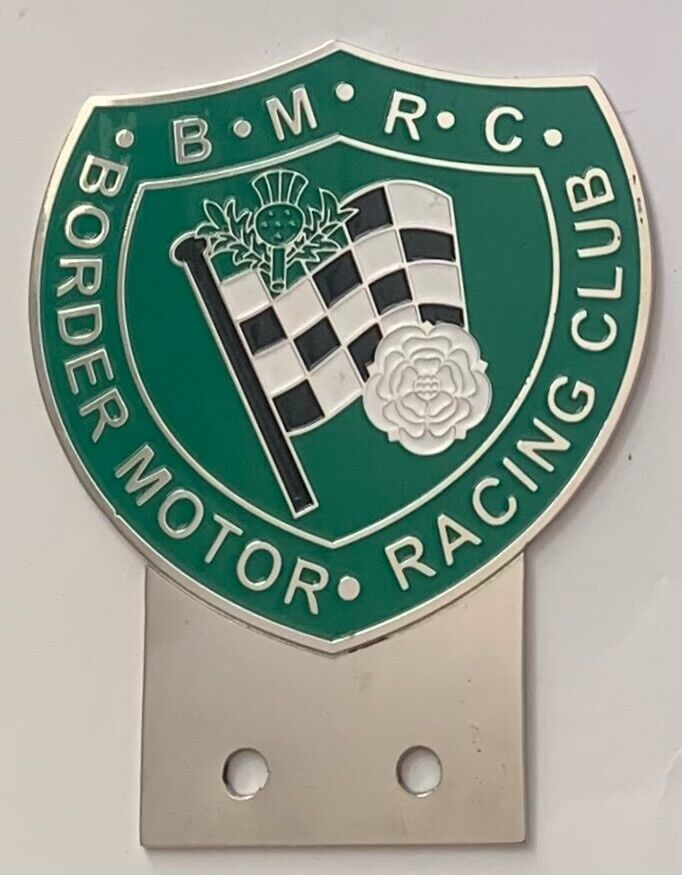Car Badge - Border Motor Racing Club Car  badge Emlem Car Grill Badge Mg Jaguar 