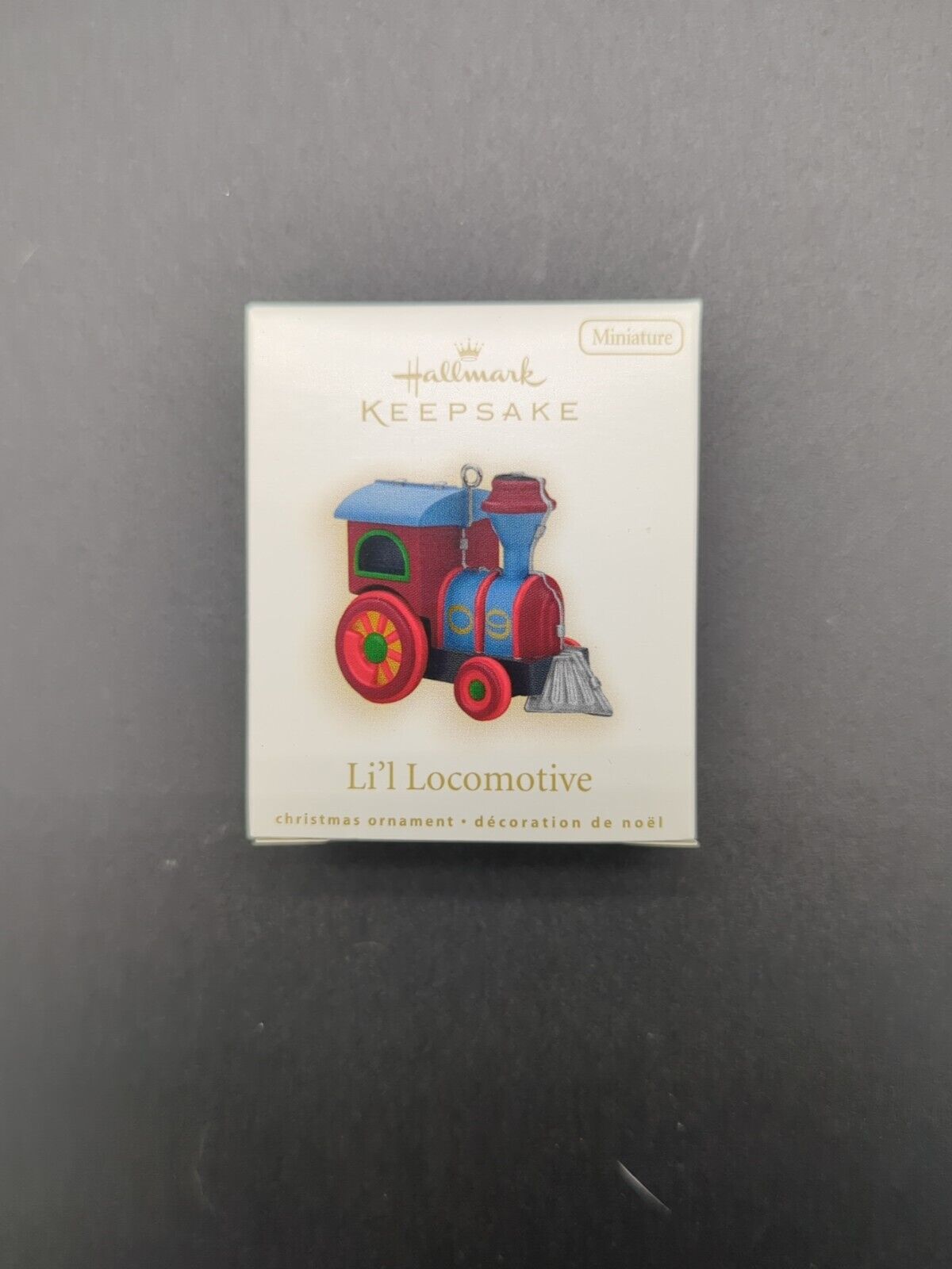 2009 Hallmark Keepsake Miniature Ornament  Li\'l Locomotive Train