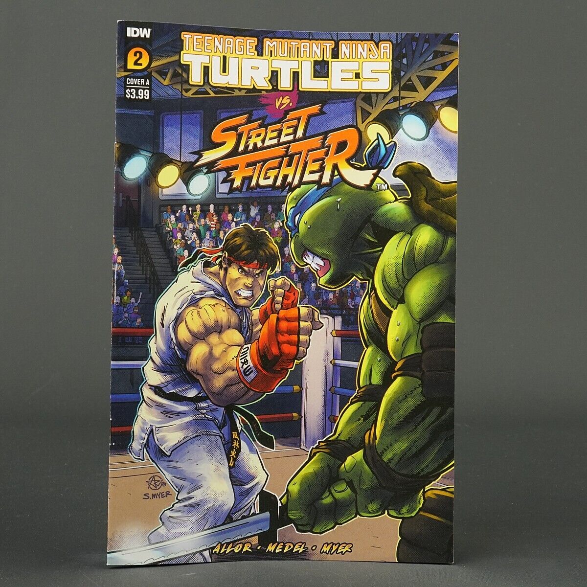TMNT VS STREET FIGHTER #2 Cvr A IDW Comics 2023 APR231625 2A (A/CA) Medel