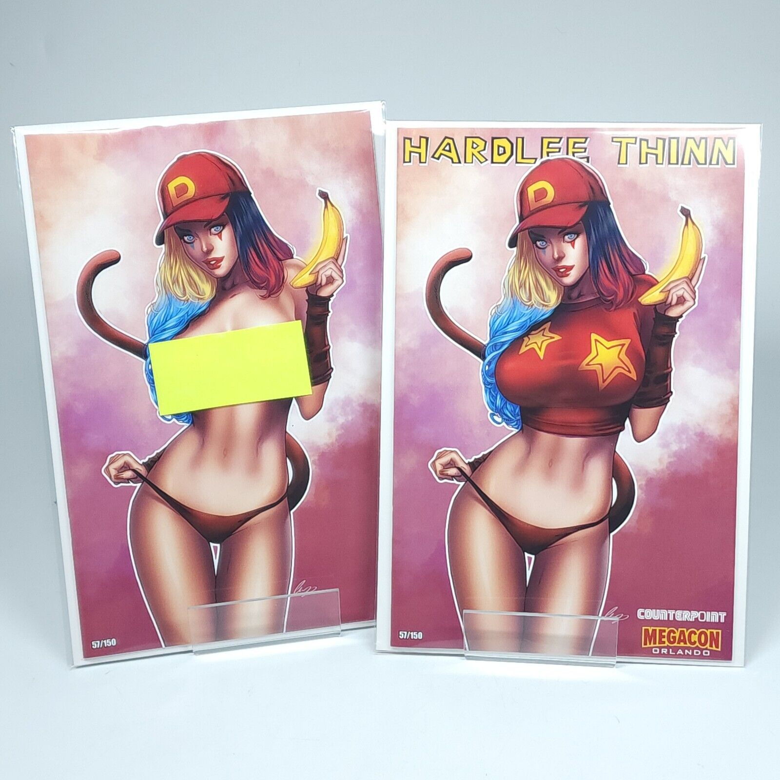 Hardlee Thinn (Counterpoint) • Megacon Exclusive Diddy Kong Variant Set LTD 150