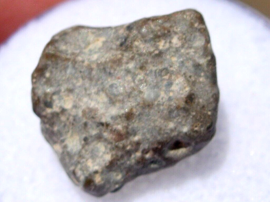 1.43 grams 12x11x7mm NWA 13974 Lunar as found Meteorite feldsp. breccia w/COA