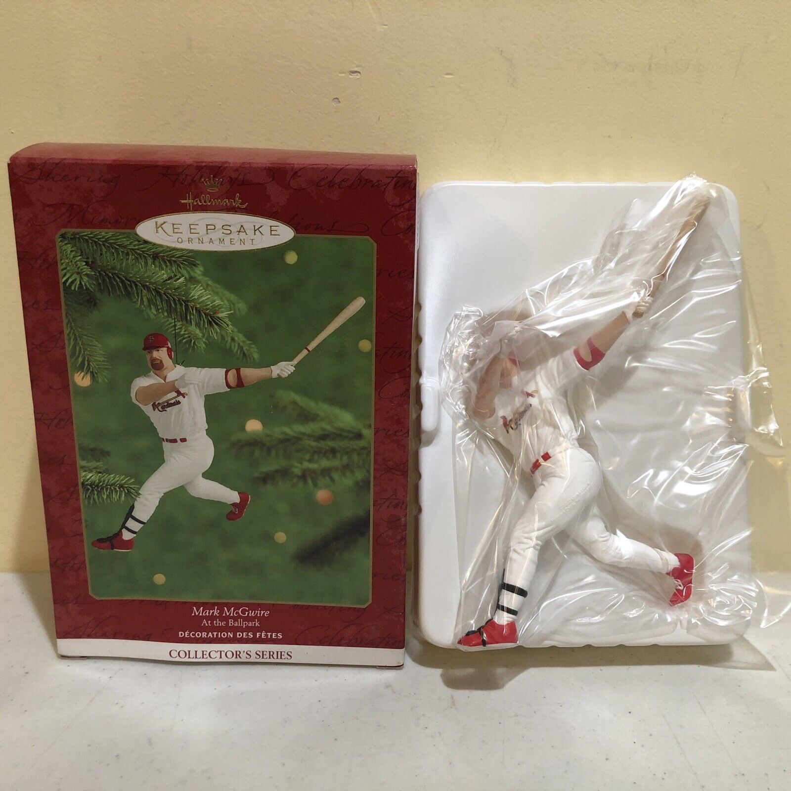 Mark McGuire`2000`At The Ballpark 5Th In The Series,Hallmark Christmas Ornament