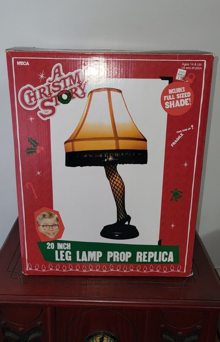 A Christmas Story Licensed Collectible 20″ Leg Lamp Light 