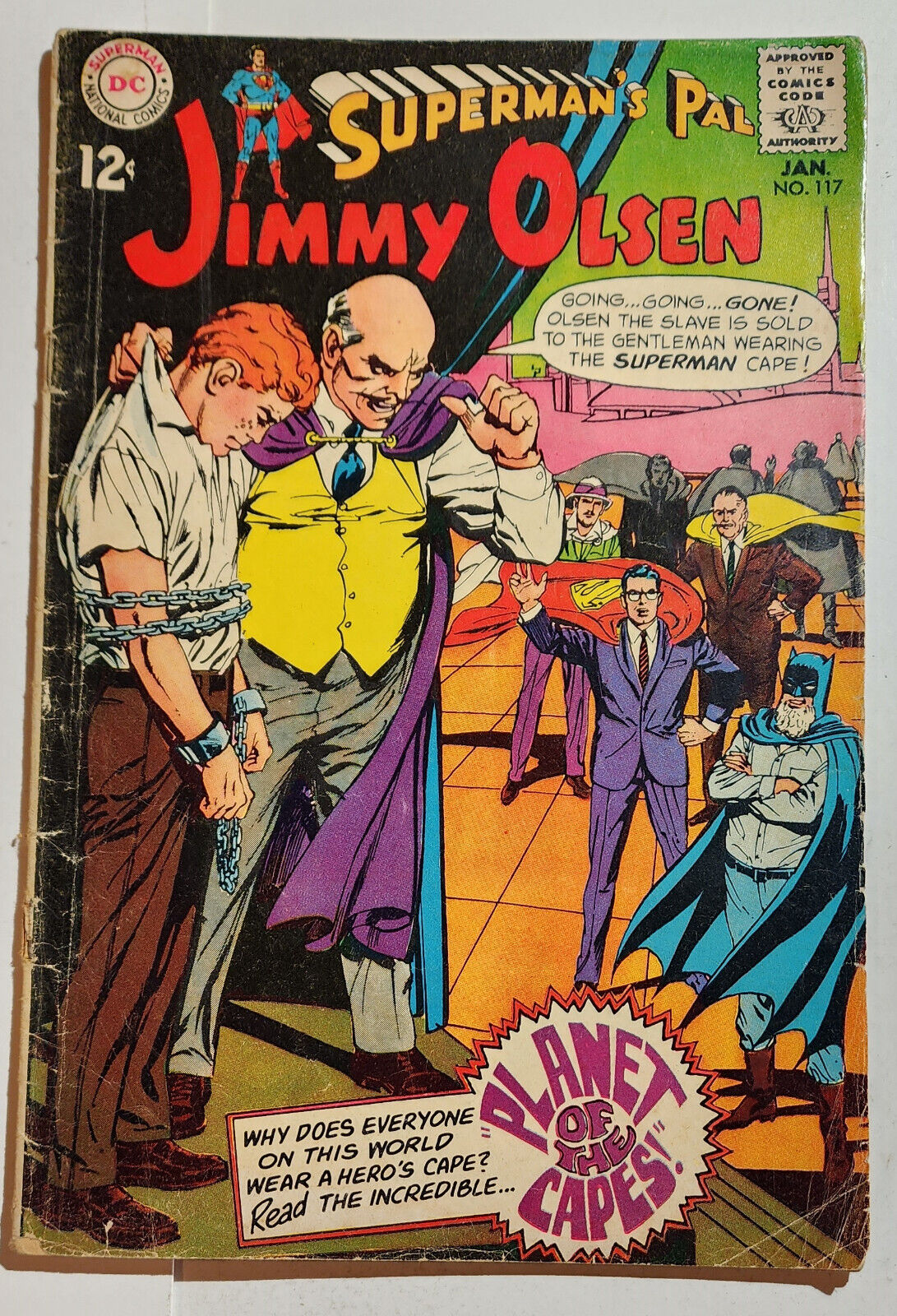 Superman\'s Pal JIMMY OLSEN 117 Planet of the Capes - I combine shipping