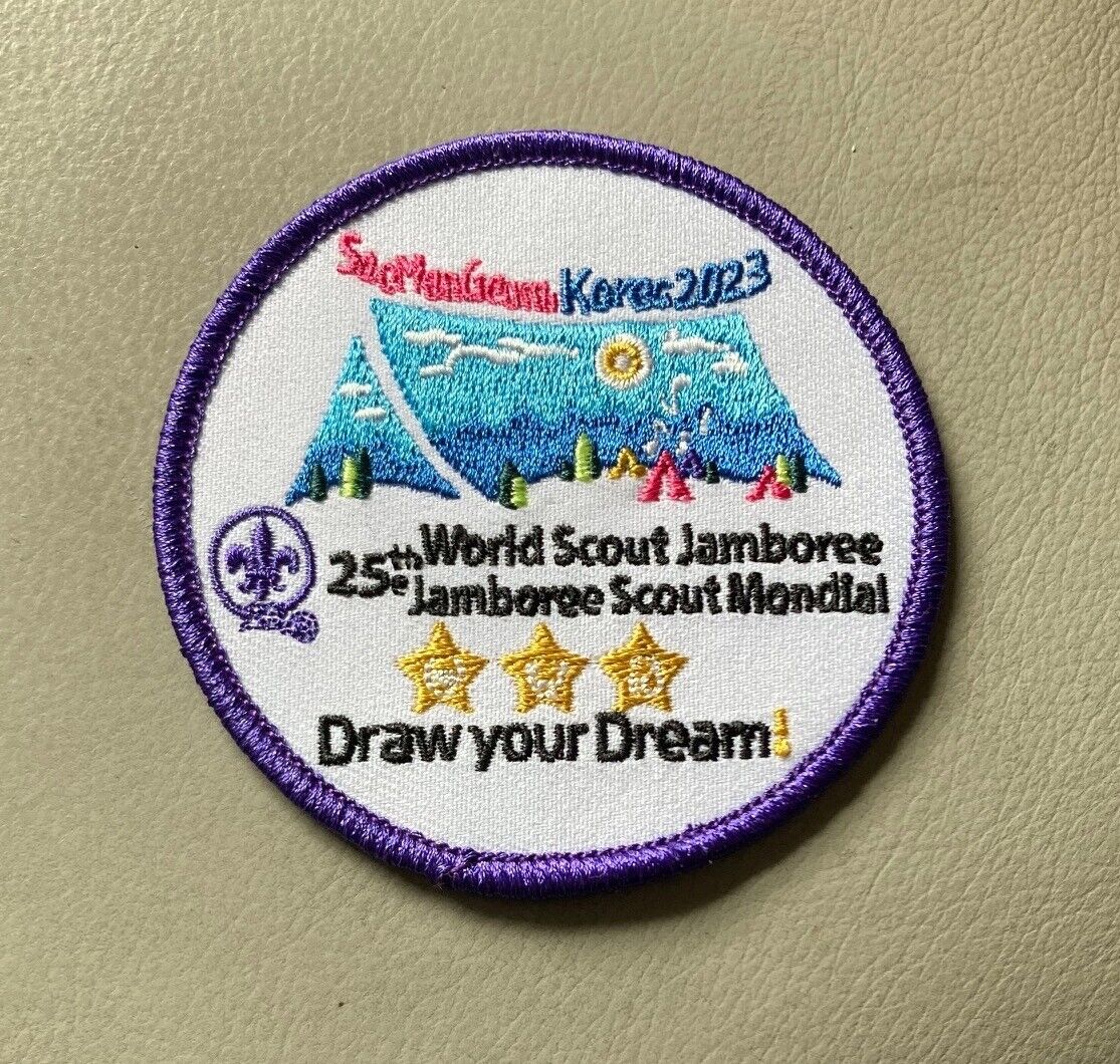25th world scout jamboree BADGE
