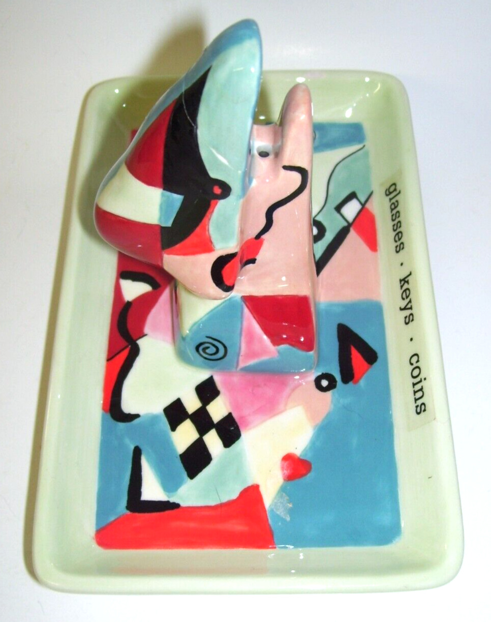Abstract Vanity Tray Picasso Nose by Muzeum