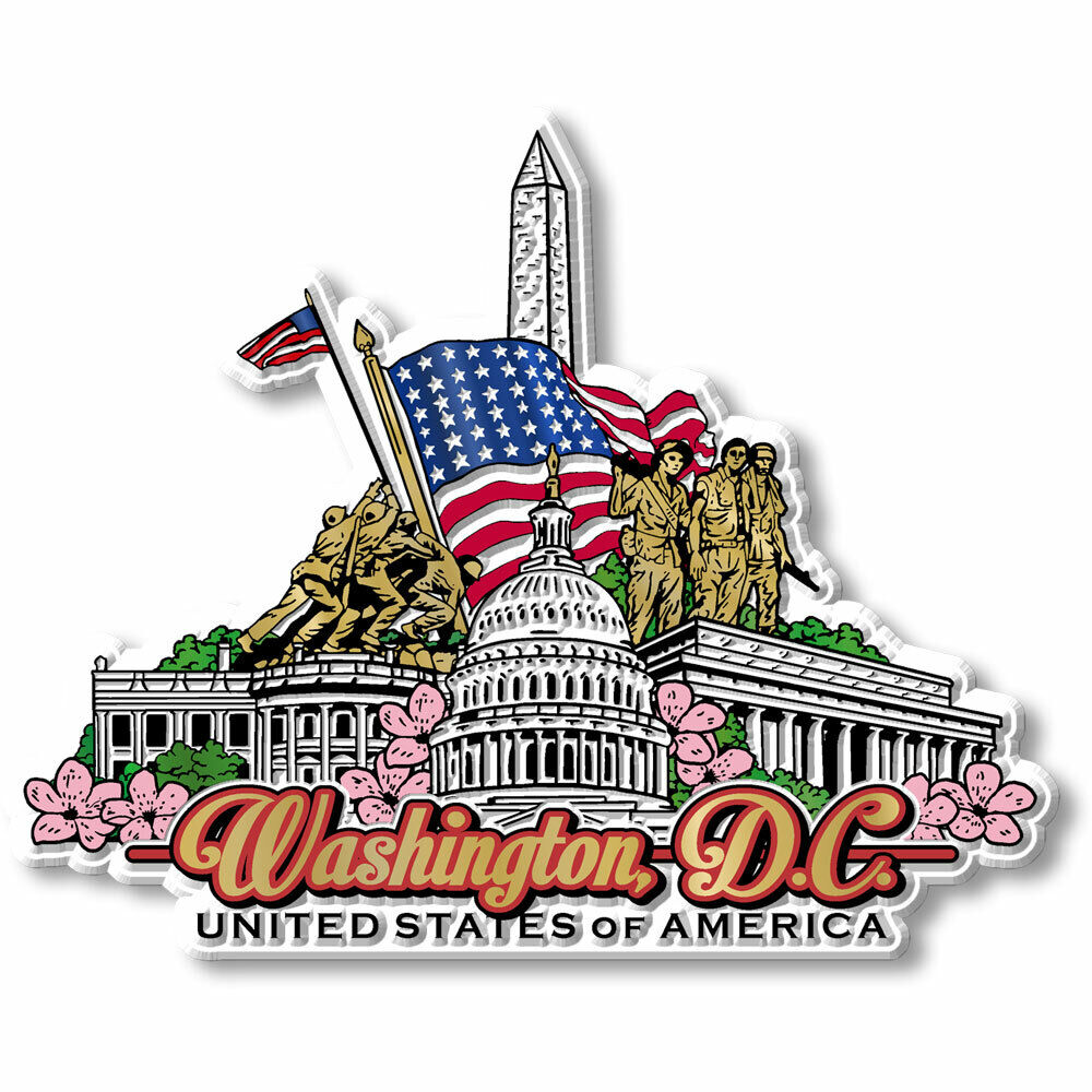 Washington, D.C. Magnet by Classic Magnets