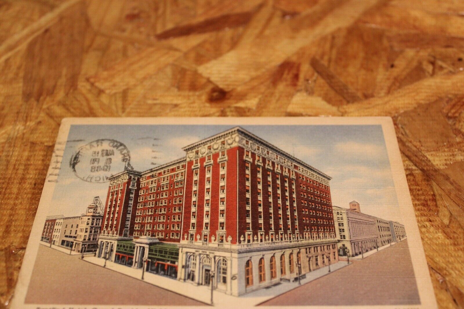 Postcard-X-Pantlind Hotel, Grand Rapids, Mich.-White Border-Posted