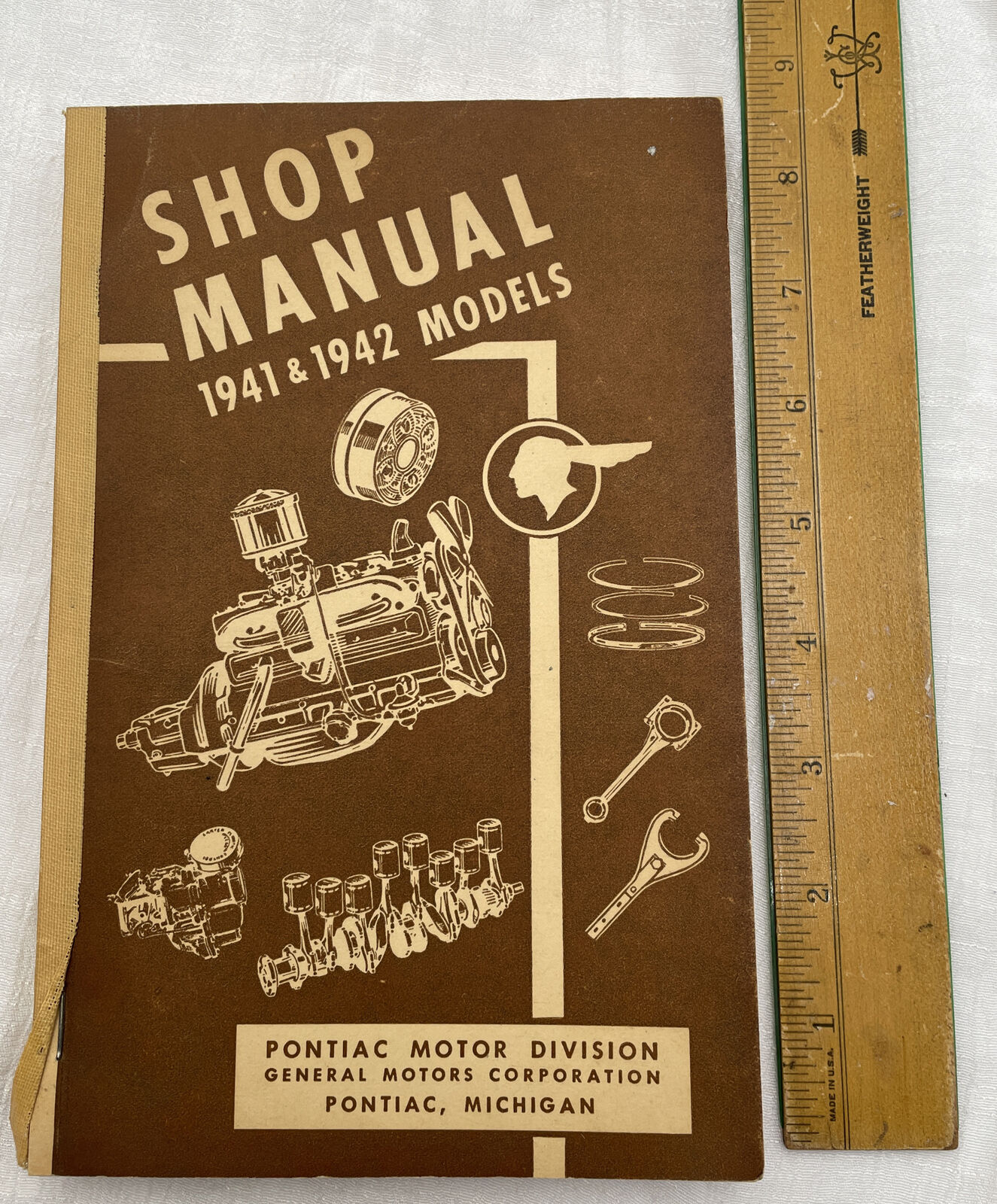 1941 & 1942 Pontiac Service Shop Manual 41 42 All Models GM Service Repair Book