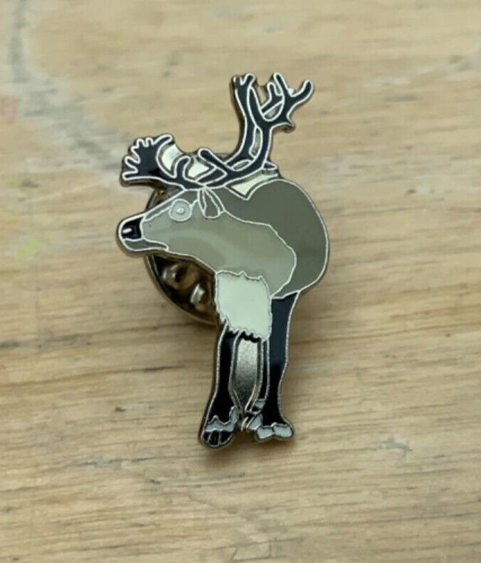 RSPB Reindeer Pin Badge Memorabilia Collectables