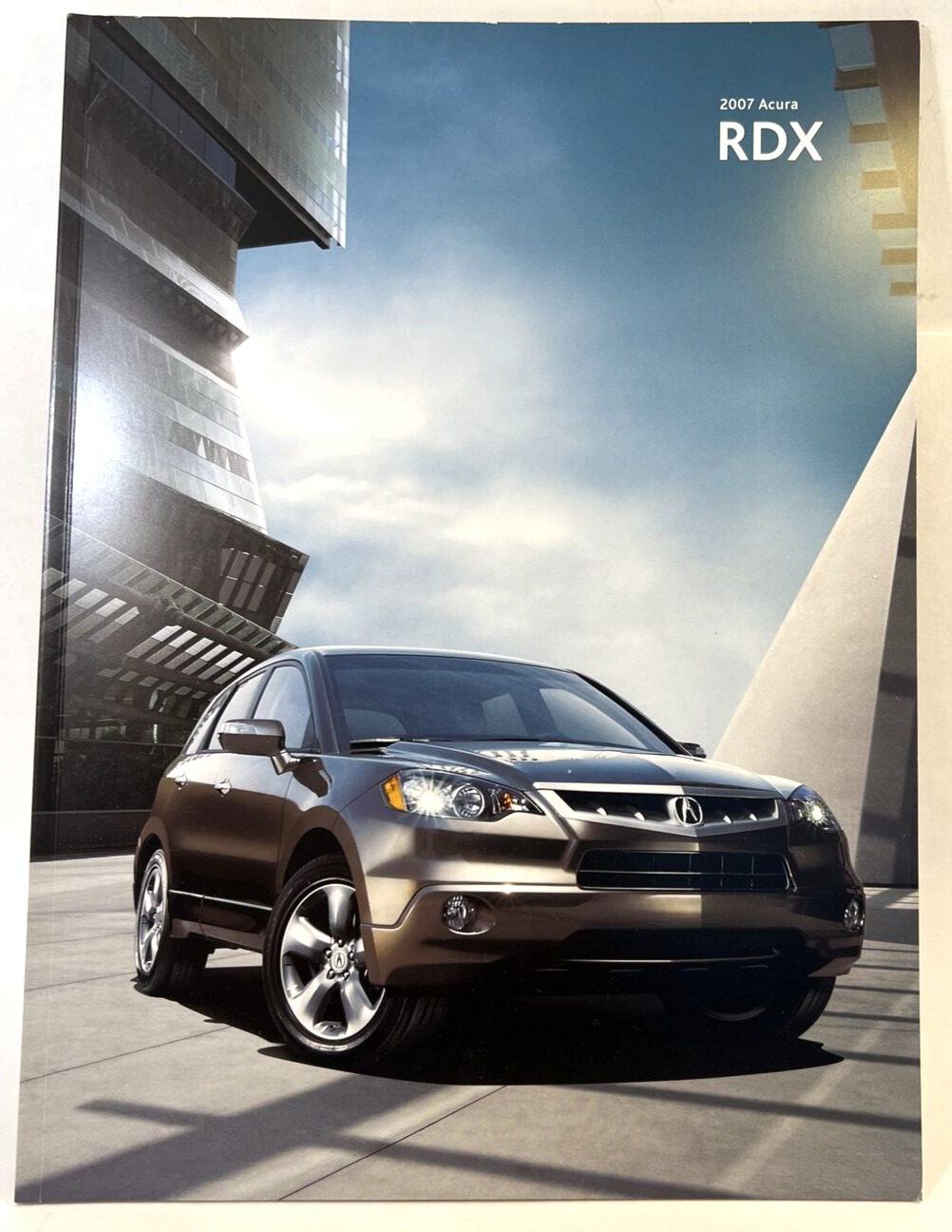 2007 Acura RDX Full Color Sales Brochure VGC