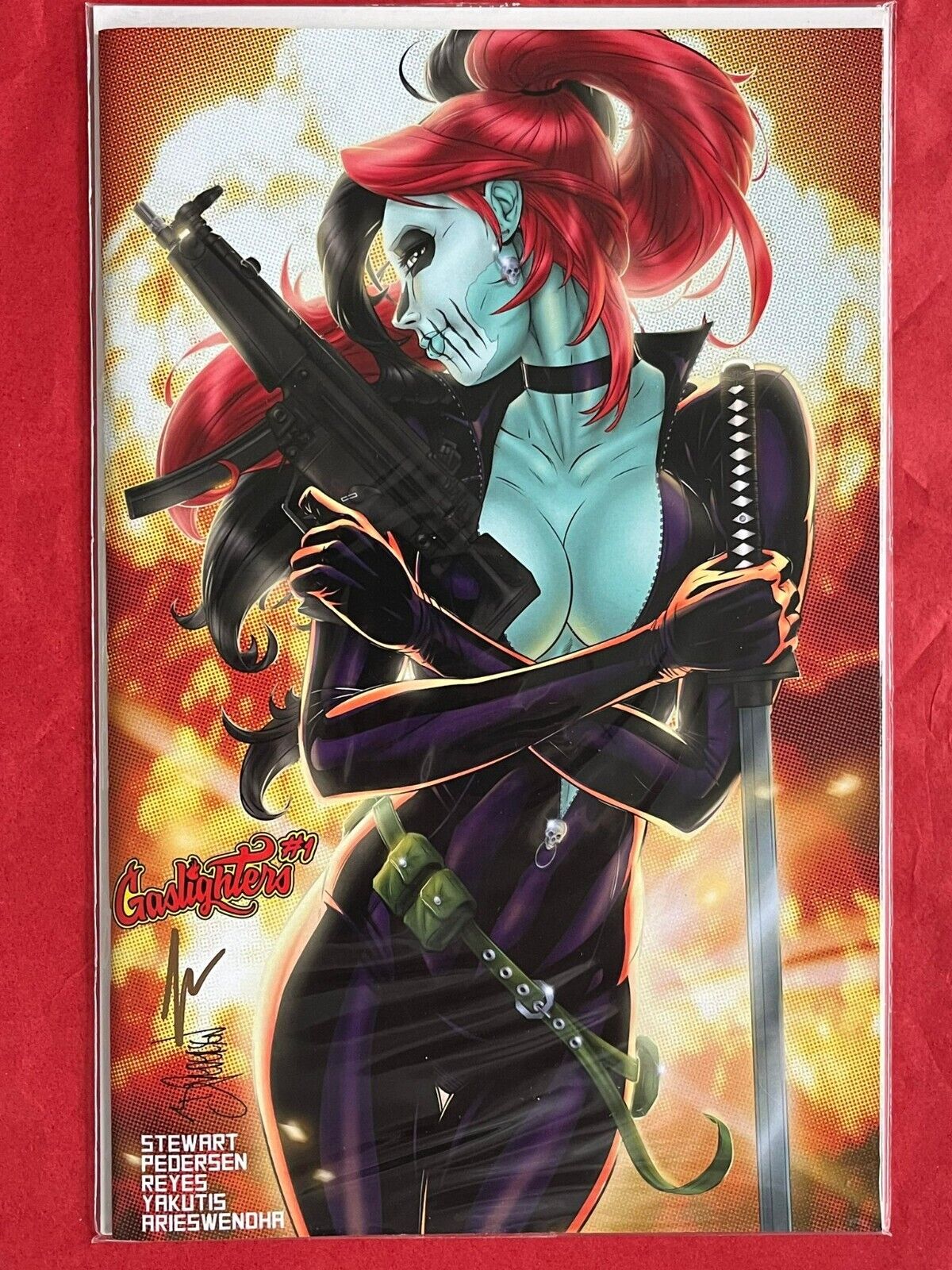 Gaslighters 1 Variants Signed By John Stewart with COA Choose your cover