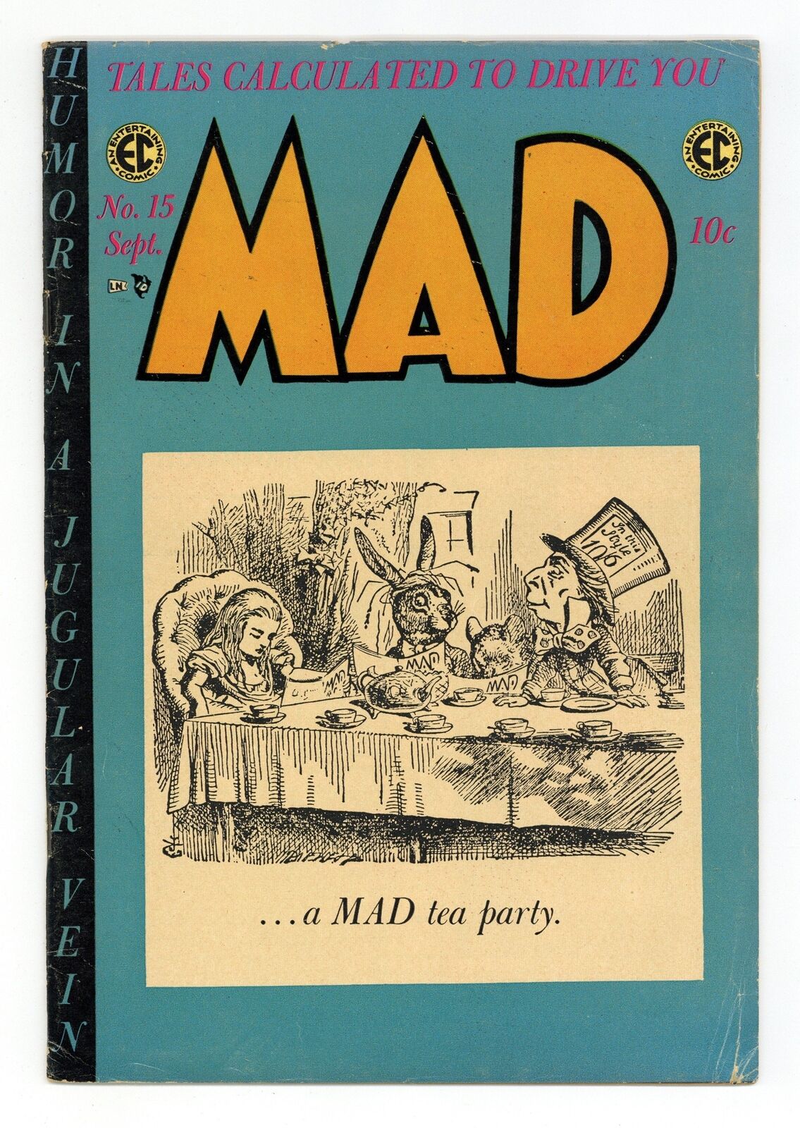 Mad Magazine #15 VG- 3.5 1954