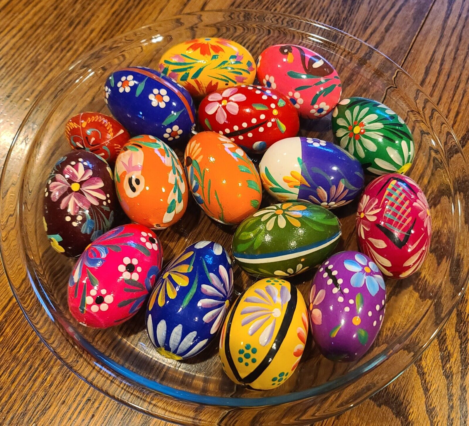 16 Real Ukrainian Hand Made Easter Eggs