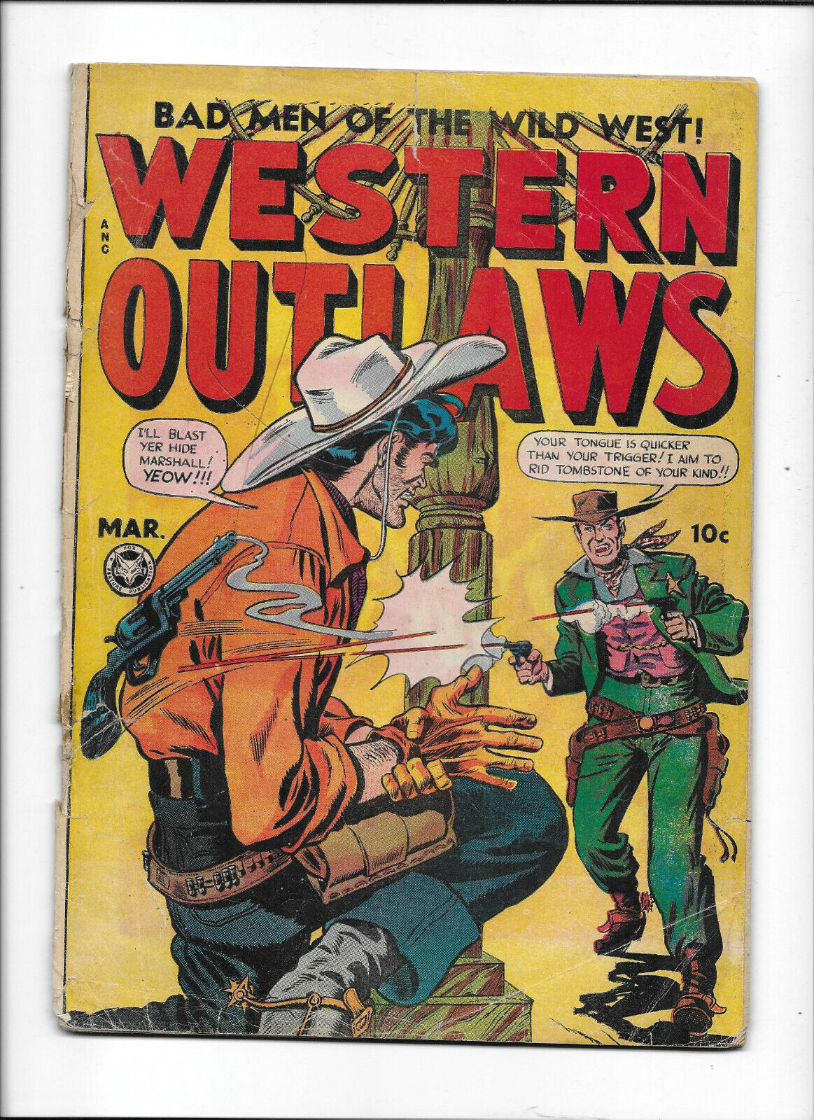 WESTERN OUTLAWS #20 [1949 FR] \