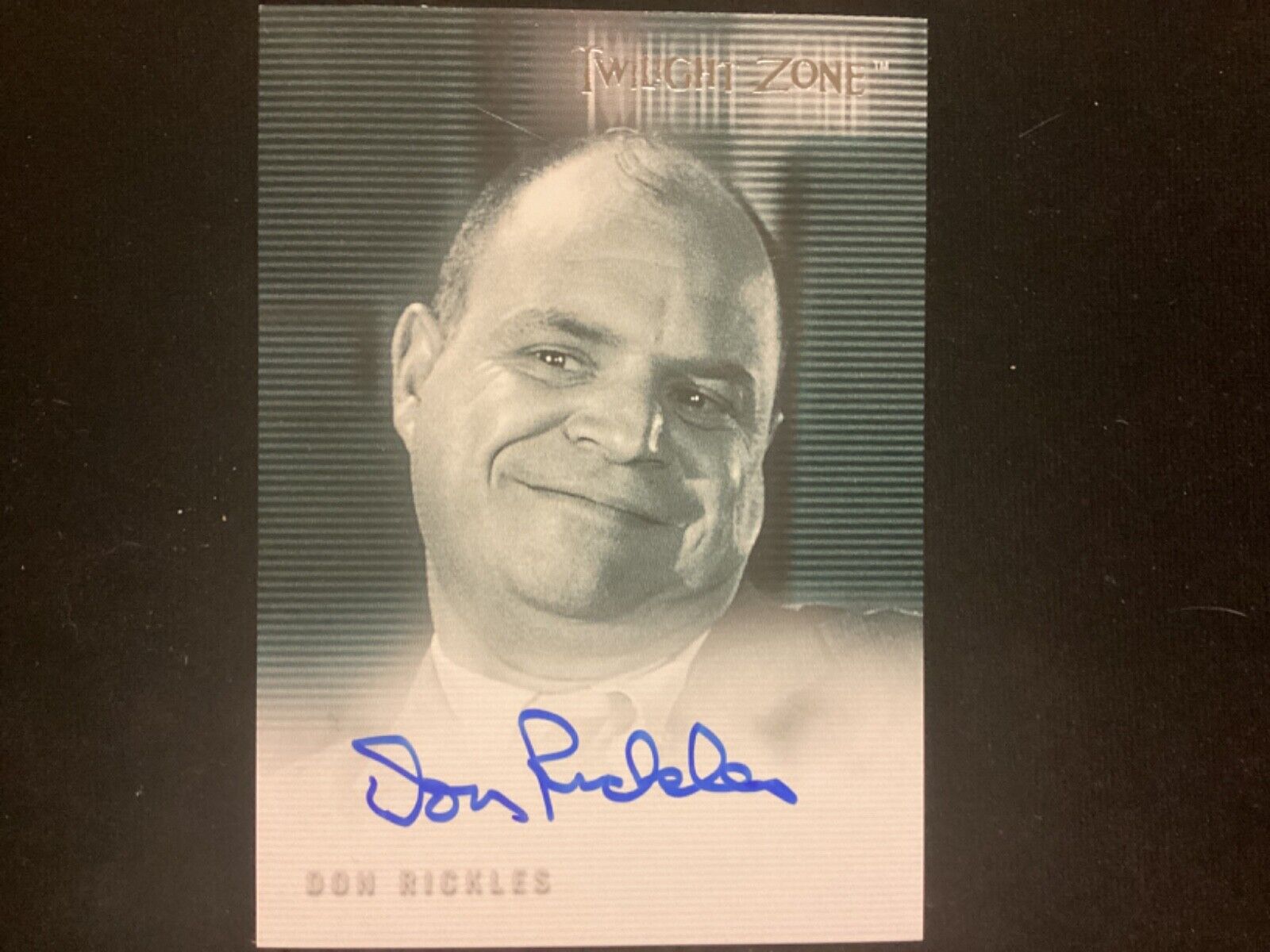 TWILIGHT ZONE A-25 DON RICKLES AUTOGRAPHED CARD