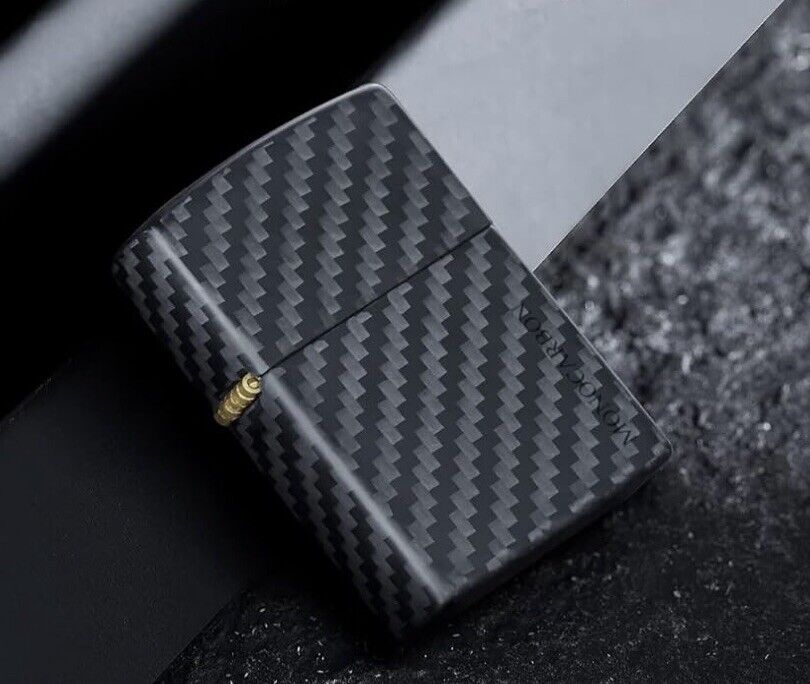 Real Twill Carbon Fiber Lighter Housing Flip Top Style (Retail 85 USD)