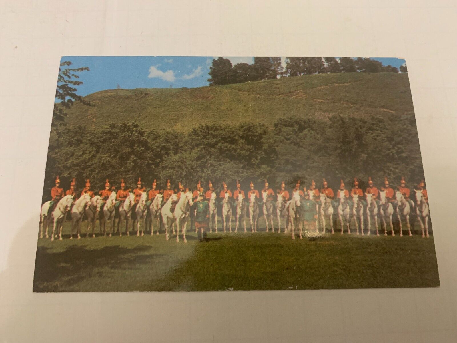 c.1960\'s World Famous White Horse Patrol Sioux City Iowa Postcard