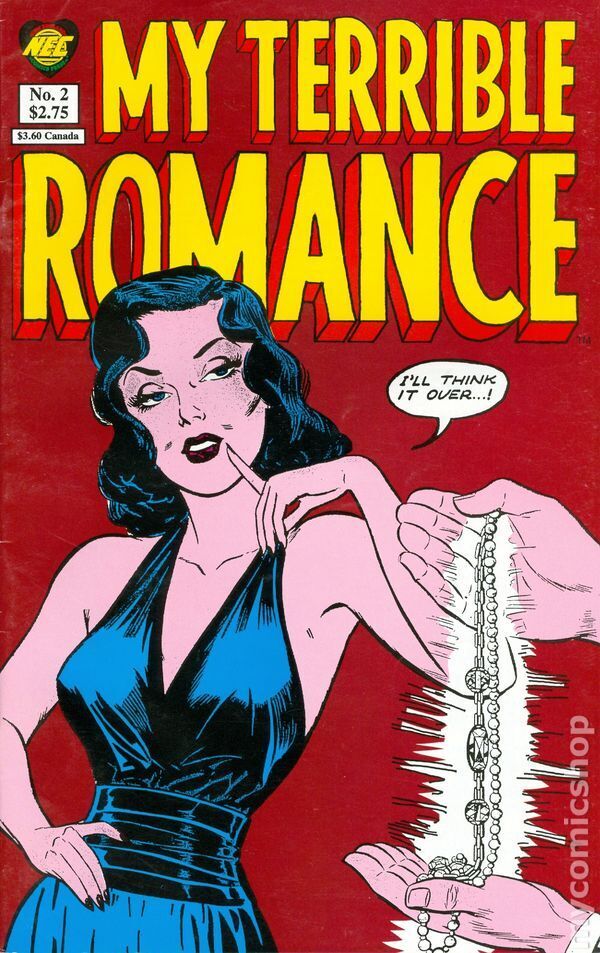 My Terrible Romance #2 FN+ 6.5 1994 Stock Image