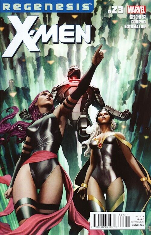 Marvel Comics X-Men #23 March 2012 Adi Granov Cover