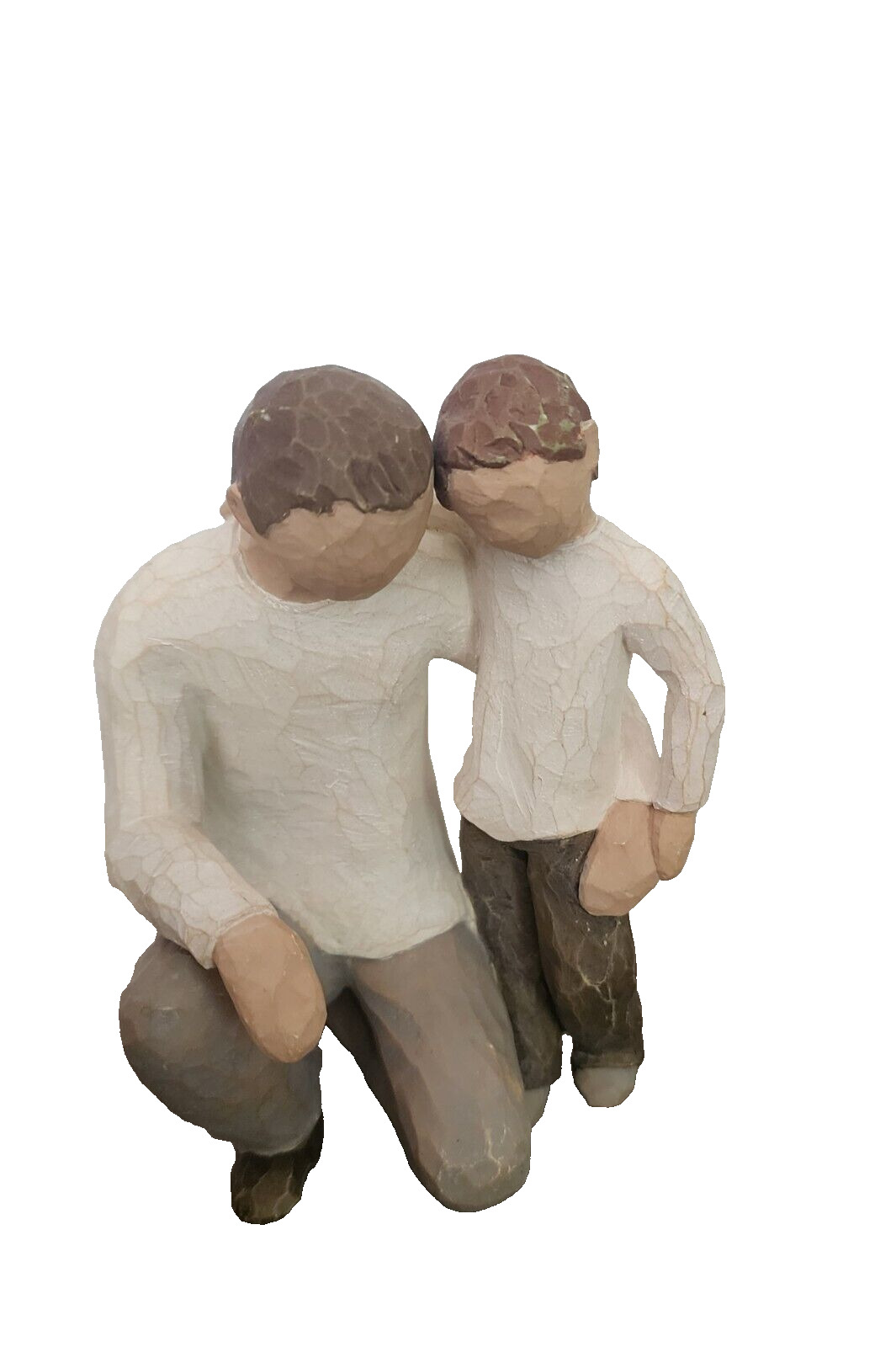 Willow Tree Father And Son Sculpture Figurine No Faces Susan Lordi 5.5” NO BOX