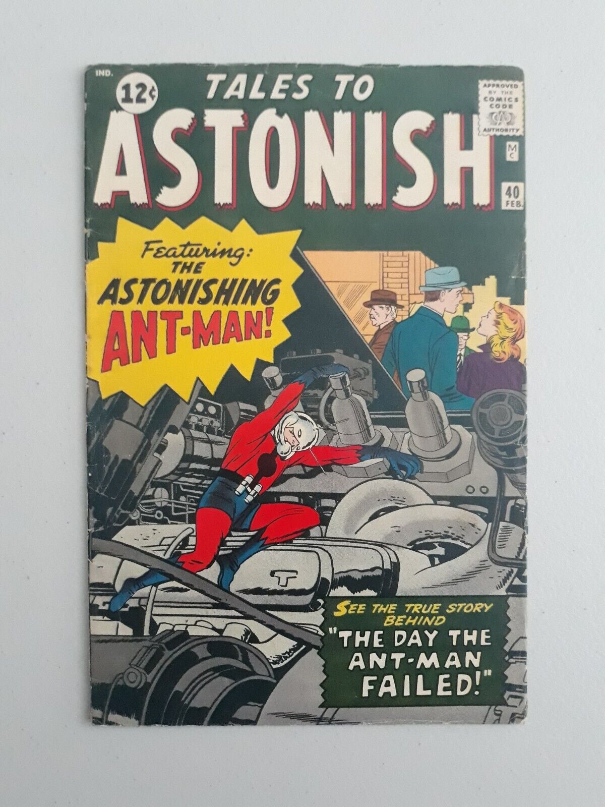 Tales To Astonish 40 Early Ant-Man Marvel Comics MCU 1963