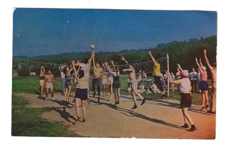 SUNNYBROOK in the Poconos-Echo Lake, PA - Vintage Postcard