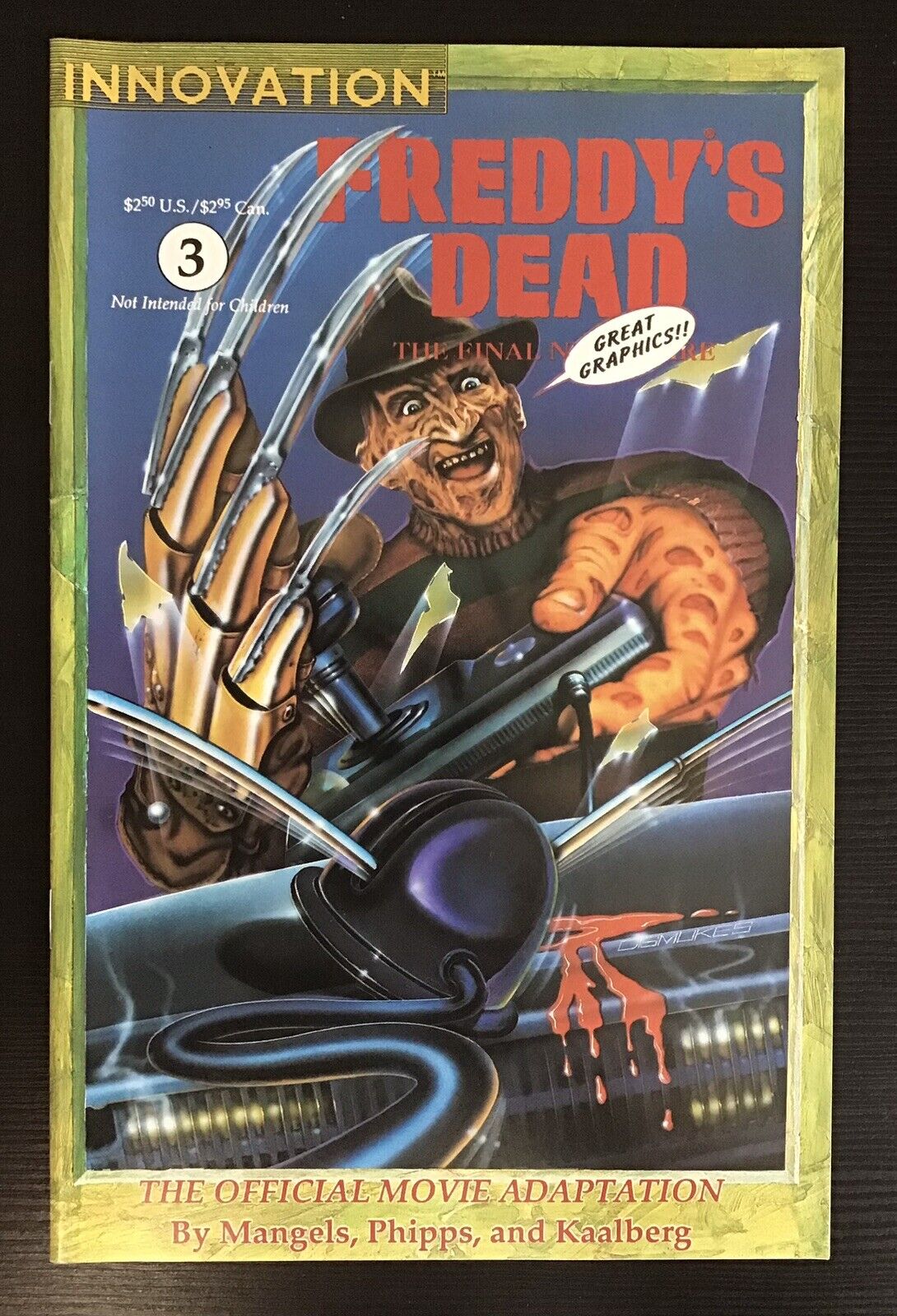 Freddy\'s Dead The Final Nightmare #3 (Innovation 1991) - Nightmare On Elm Street