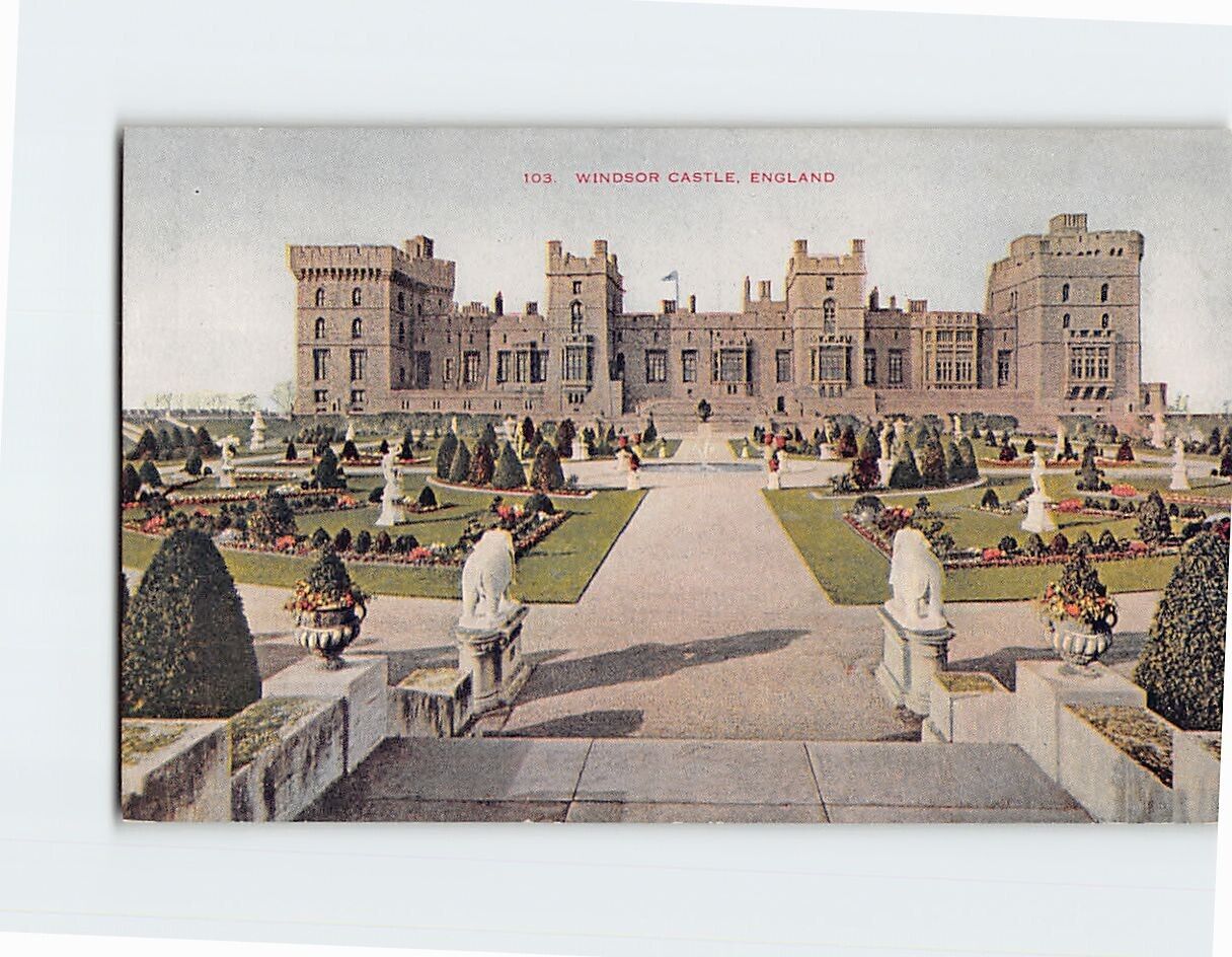 Postcard Windsor Castle England