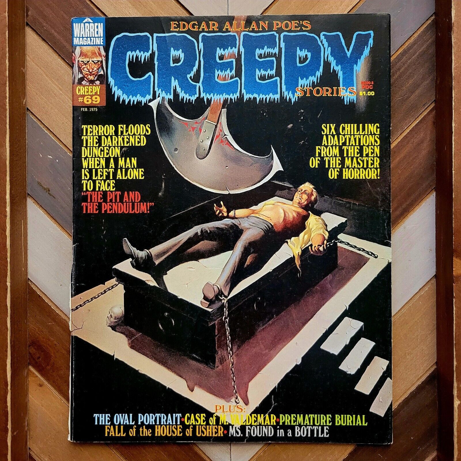 CREEPY #69 VG/FN (Warren 1975) 1st Series POE SPECIAL ISSUE Corben & Margopoulos