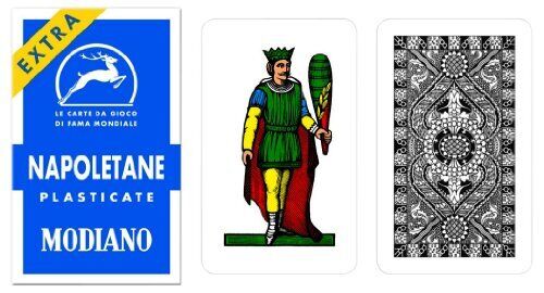 Napoletane 97/31  Regional Italian Playing Cards. Authentic Italian Deck.