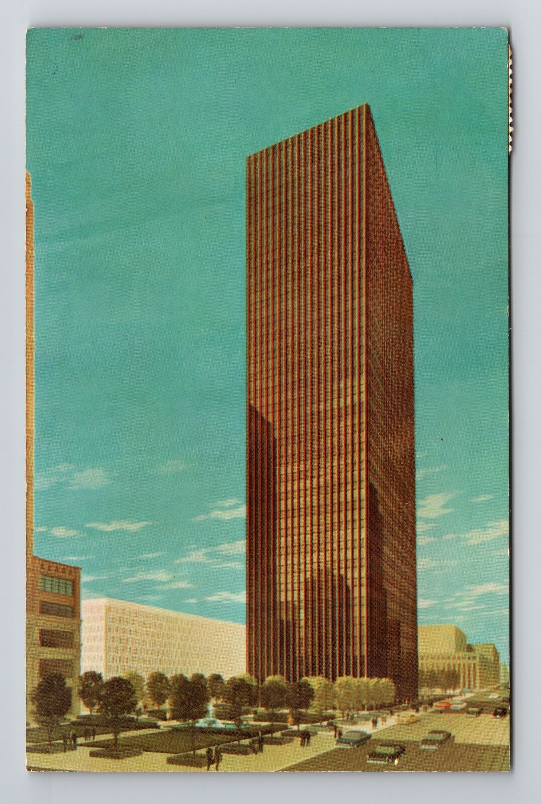 Toledo OH-Ohio, The Fiberglas Tower, c1971, Vintage Postcard