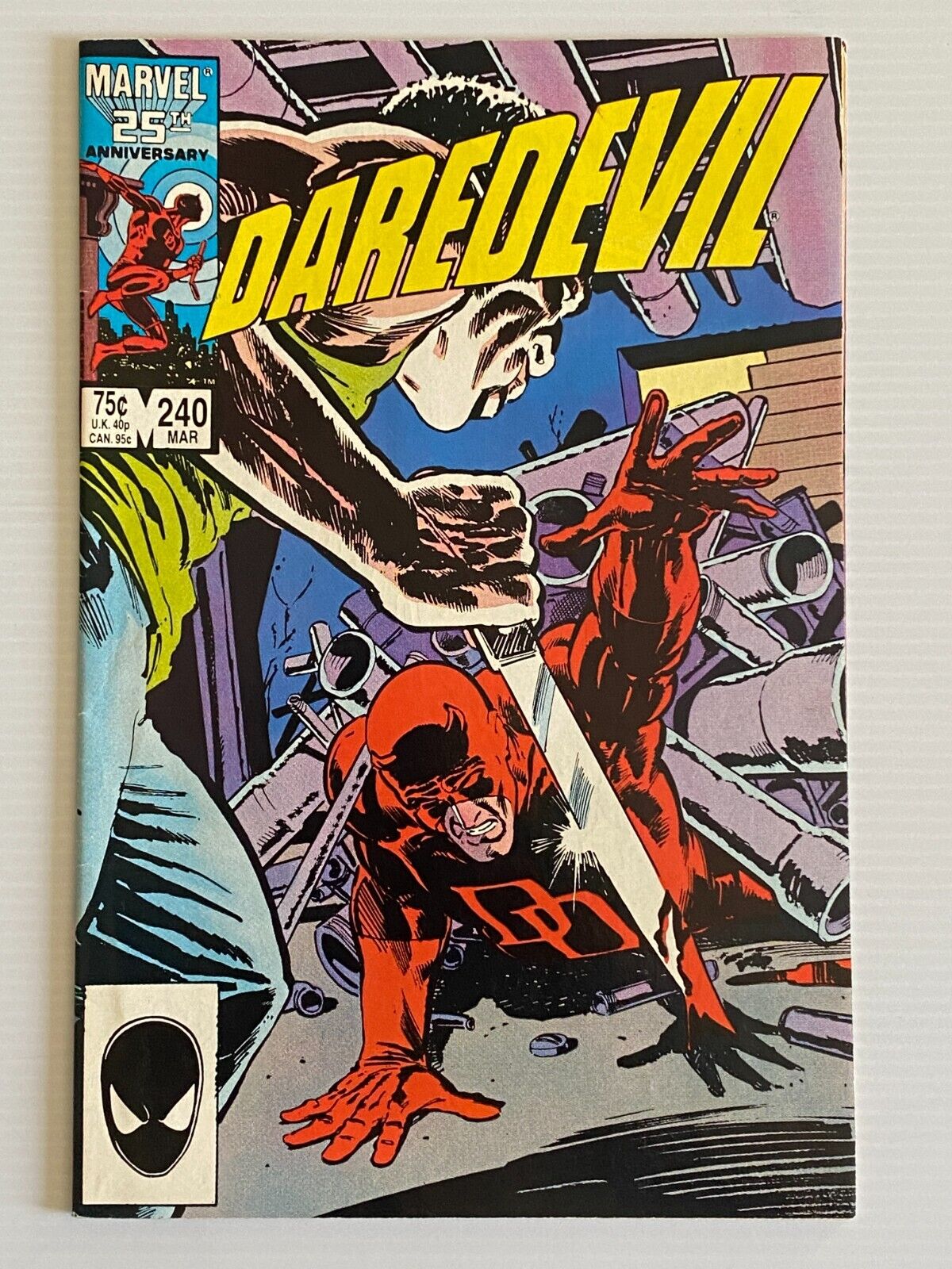 Daredevil (1964-2019) #240 NM- (Marvel Comics Direct Edition Mar 1987)