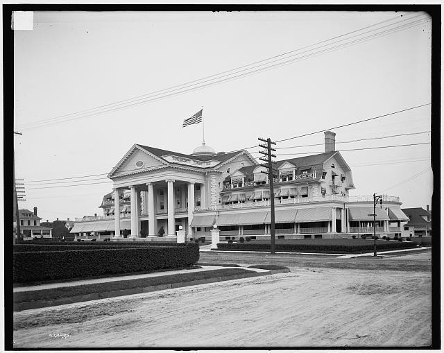 Allenhurst Club, Allenhurst, New Jersey c1900 Old Photo