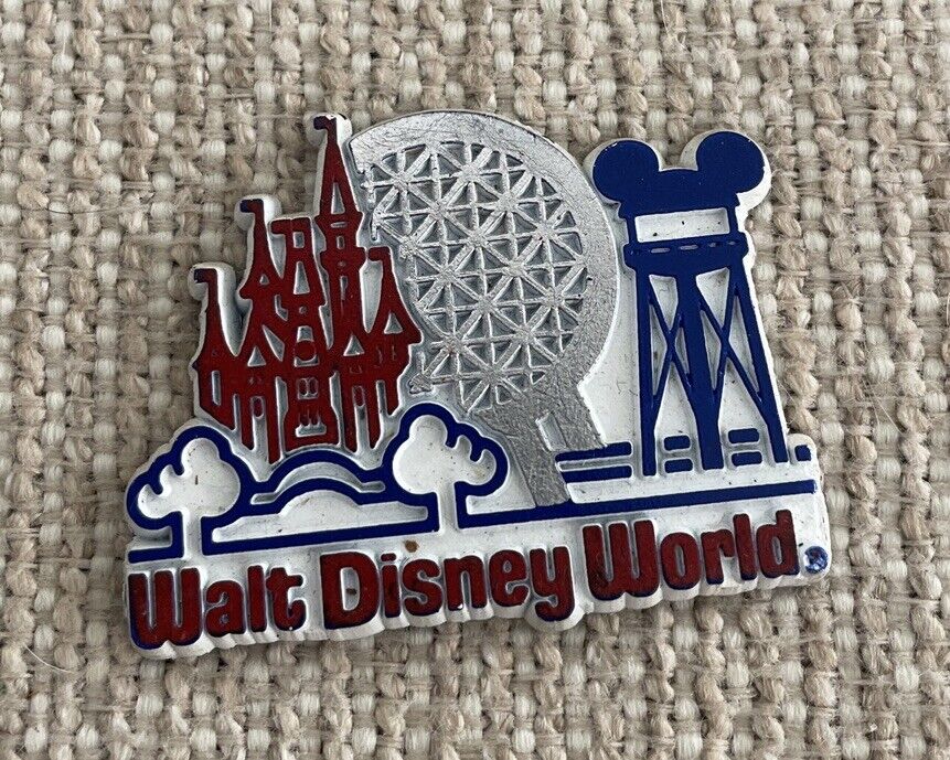 Walt Disney World Magnet Rubber Vintage