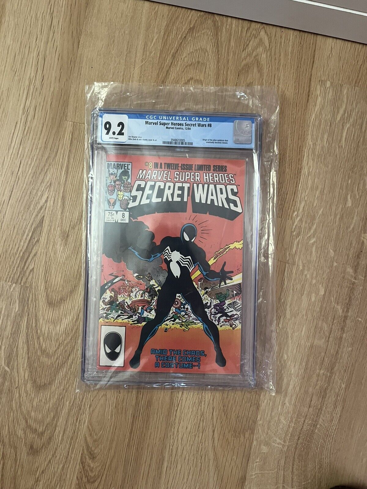MARVEL SUPER HEROES SECRET WARS 8 CGC 9.2