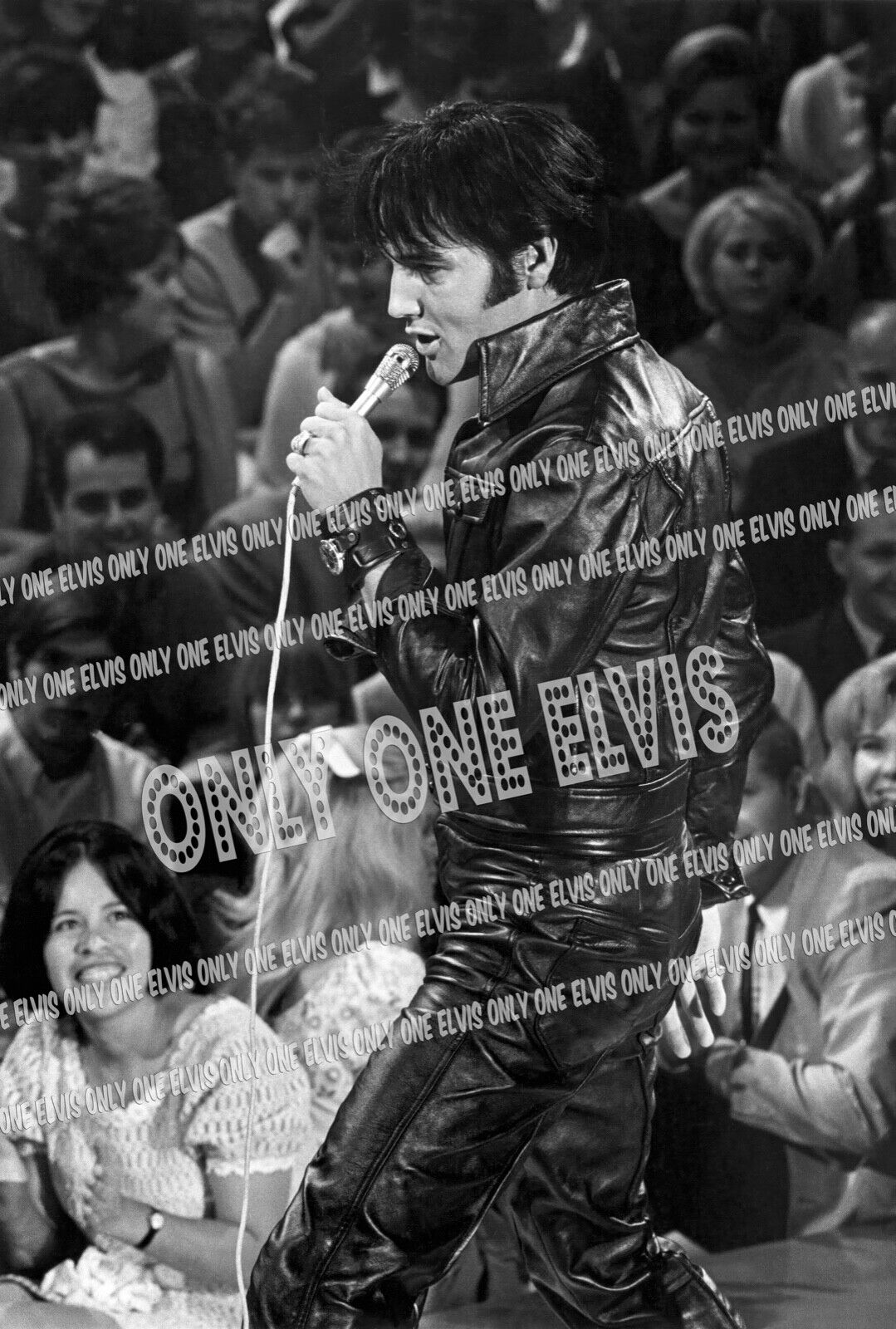 ELVIS PRESLEY \'68 (PHOTO) NBC COMEBACK SPECIAL Singer Presents 012 NEW