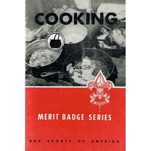 Cooking Merit Badge Pamphlet - 1957 April Printing - 25M457