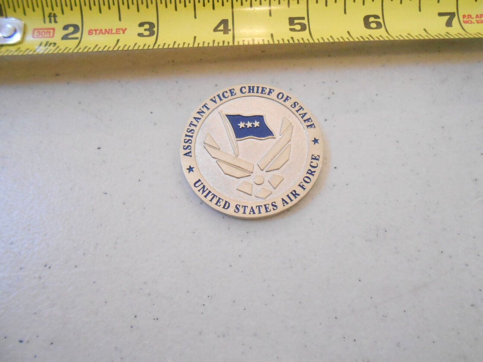 RARE ASSISTANT VICE CHIEF OF STAFF US AIR FORCE USAF MILITARY CHALLENGE COIN