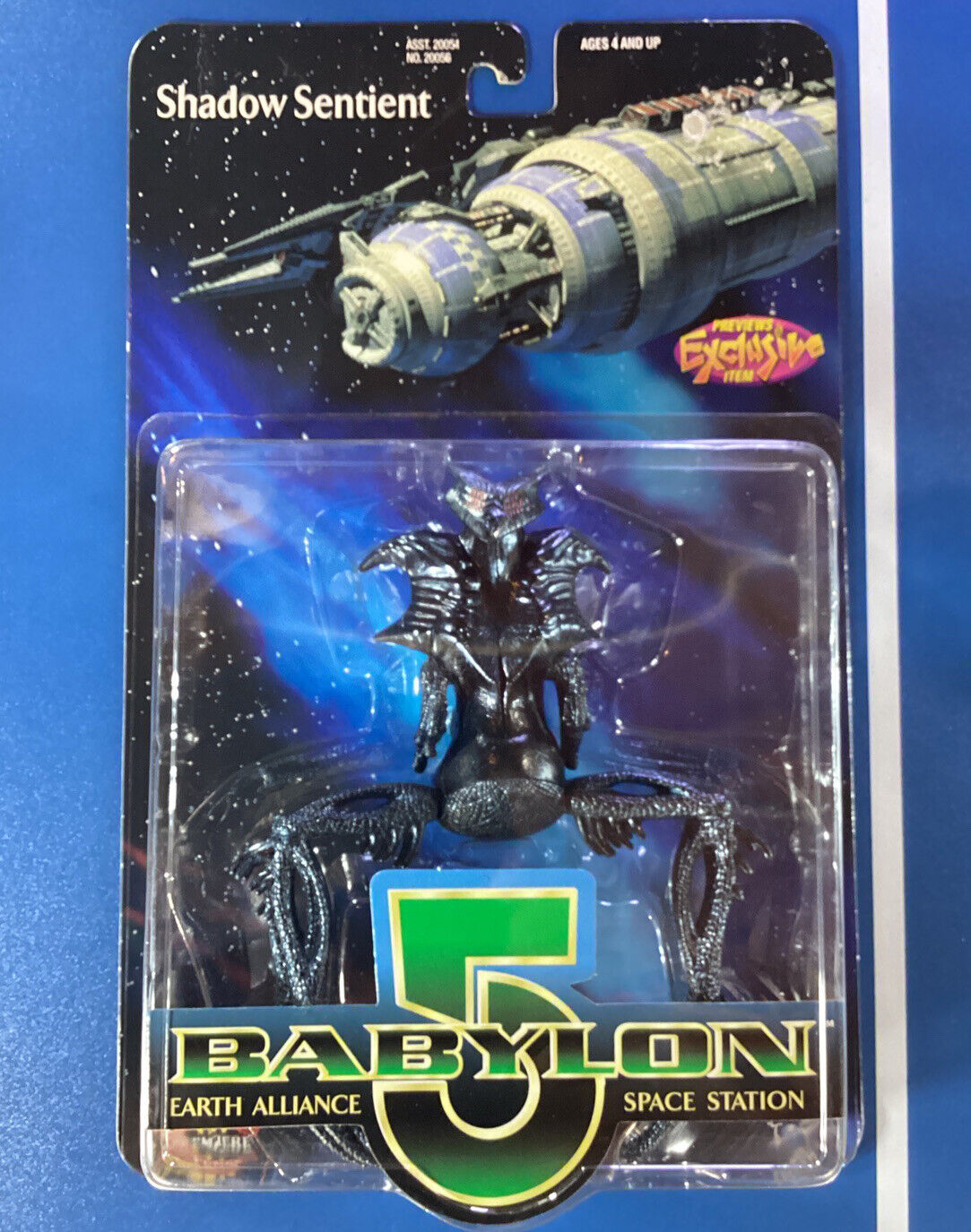 Babylon 5 Shadow Sentient Previews Exclusive Figure Factory Sealed Not Mint Rare