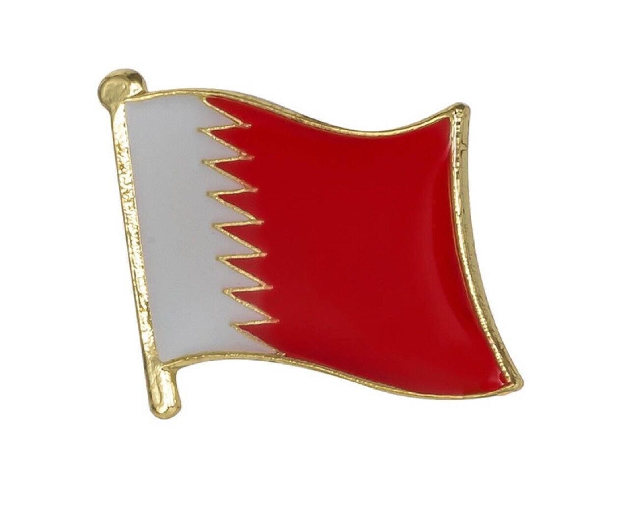 Bahrain Flag Lapel Pin - 5/8\