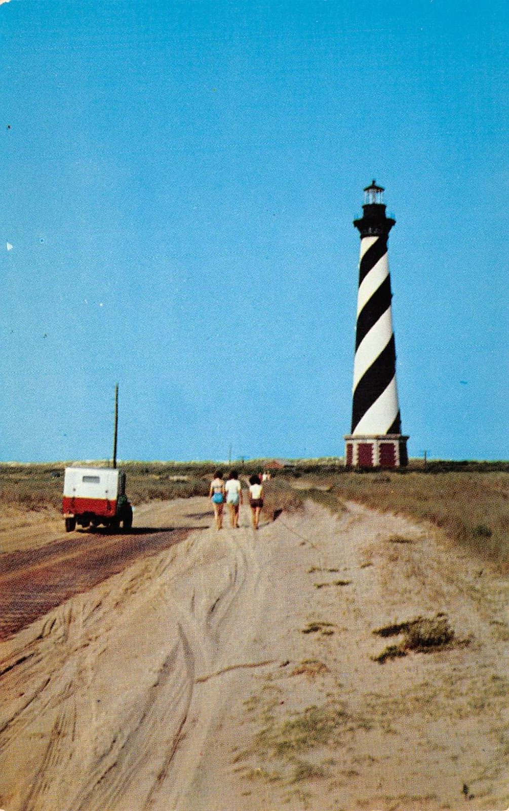 Cape Hatteras Light House North Carolina Chrome Postcard