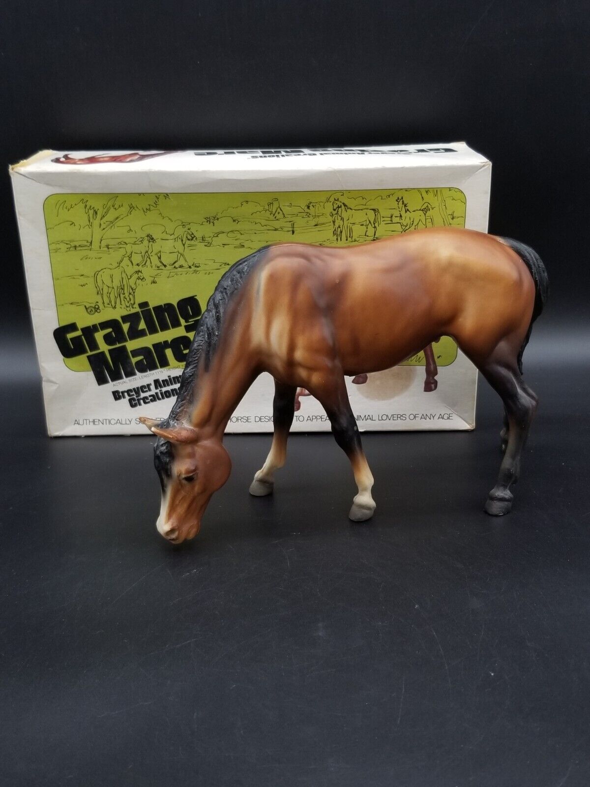 Breyer #141 Grazing Mare, Gorgeous Shading And Unbelievable Pinking