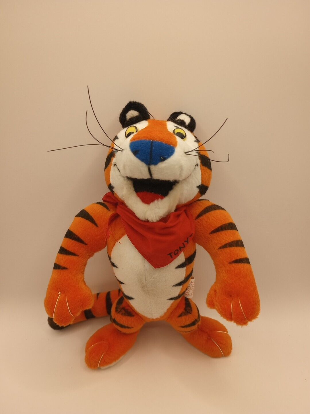 Vintage Kellog's Tony The Tiger Plush Frosted Flakes Cereal 1997 Stuffed Animal 