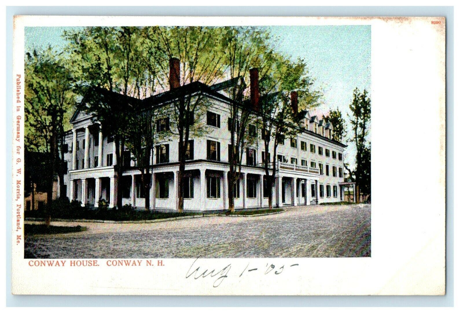 c1905 The Conway House Street View New Hampshire NH Unposted Antique Postcard